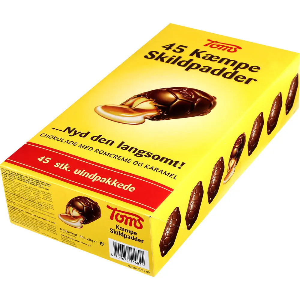 Toms Skildpadder 45 Stück á 28g/1260g - AllSpirits