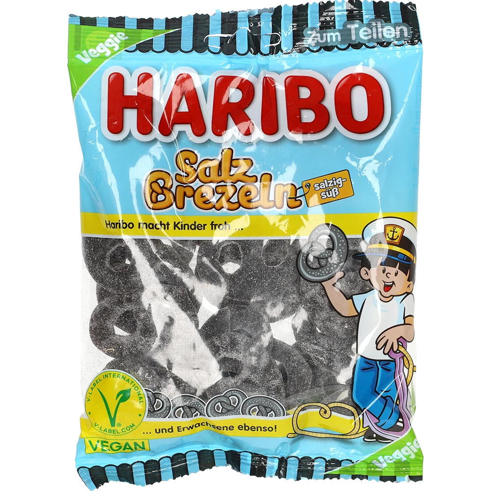 Haribo Salzbrezel 175 g - AllSpirits