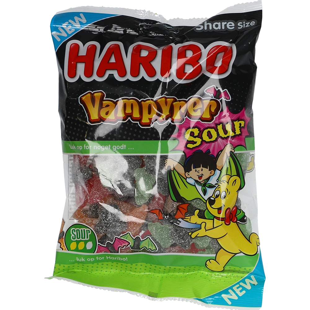 Haribo Vampyrer Sour 375g - AllSpirits