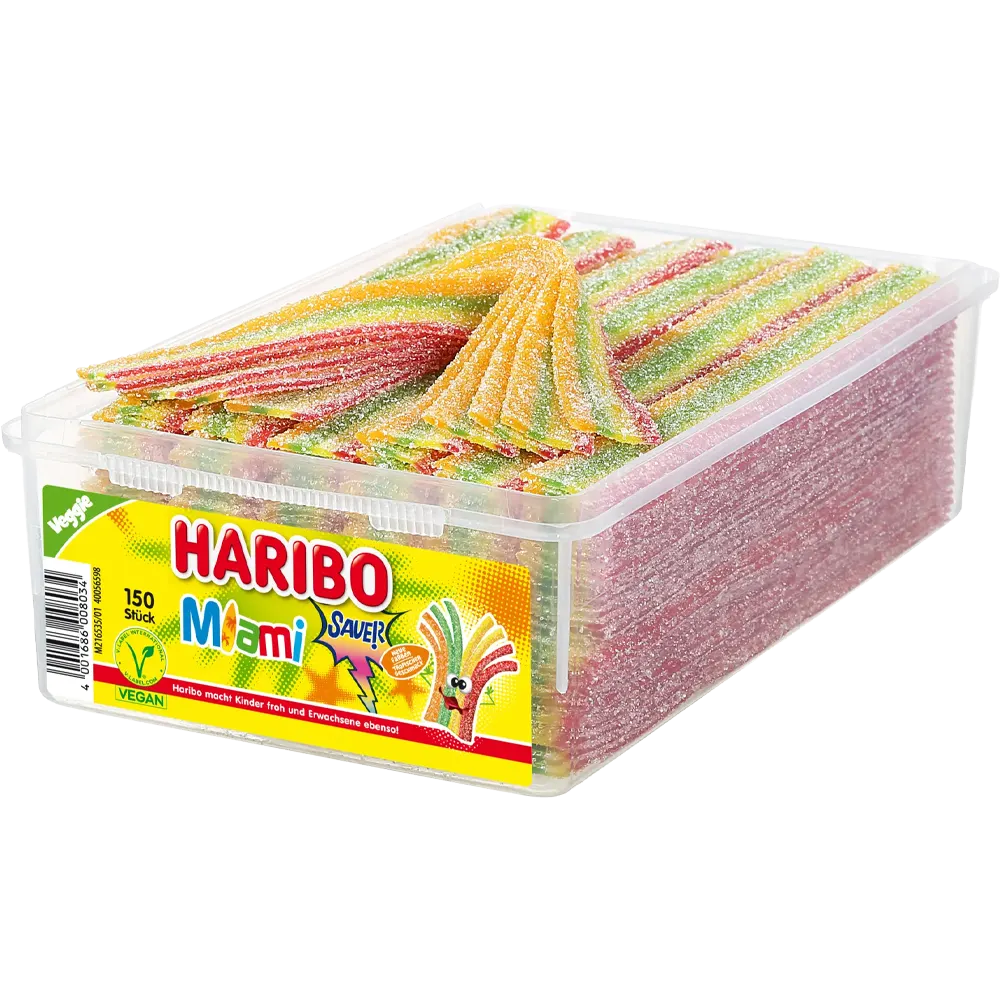 Haribo Pasta Basta Miami Sauer Mix 1125g - AllSpirits