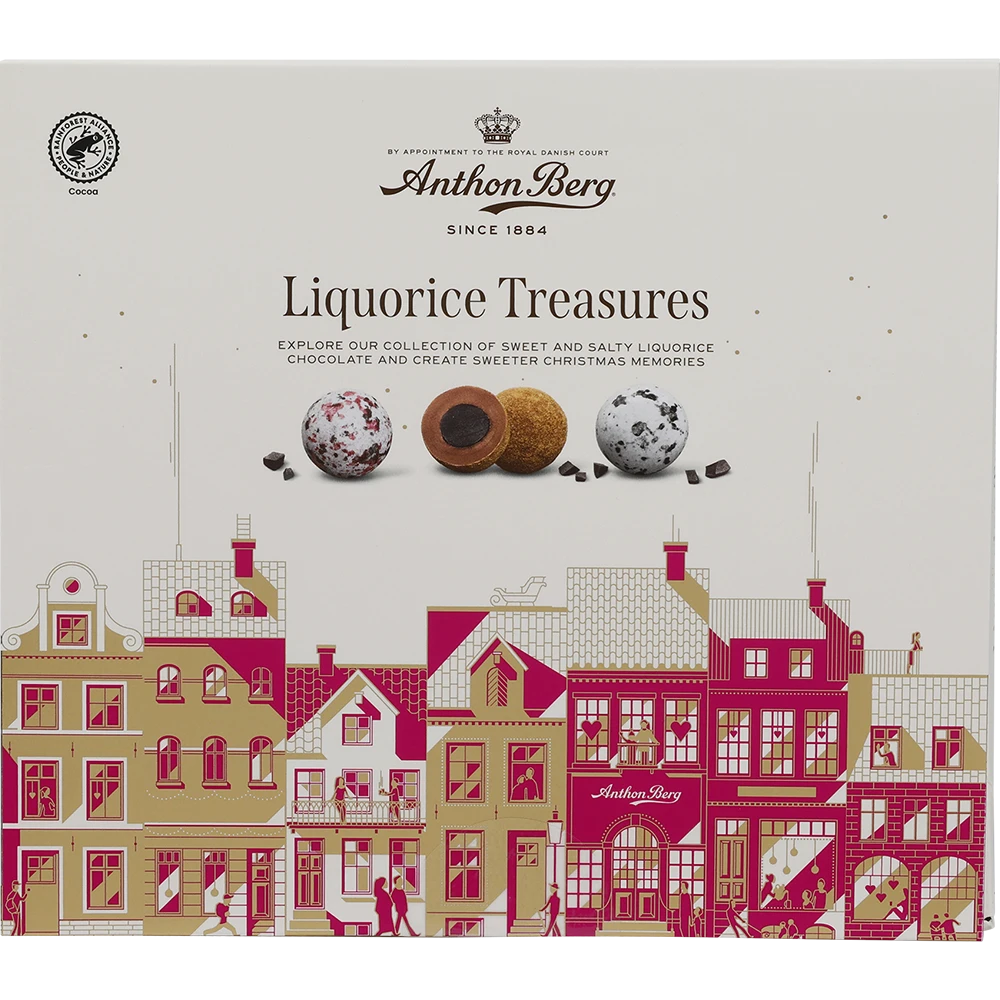 Anthon Berg Liquorice Treasures 240G PCK