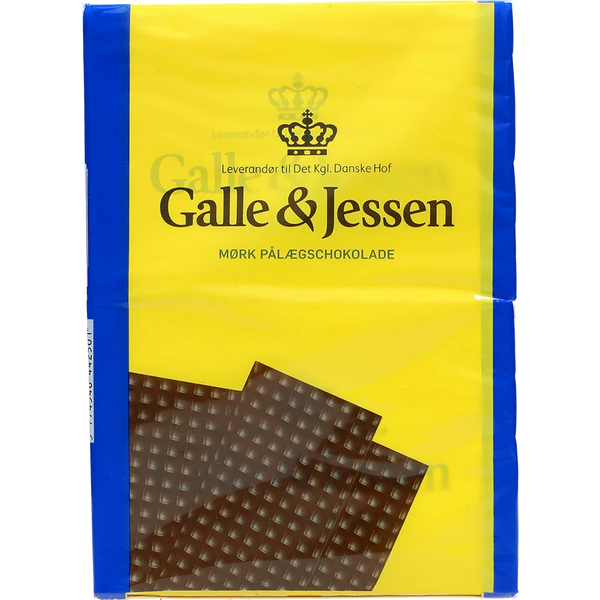 Galle & Jessen Mørk Pålægschokolade