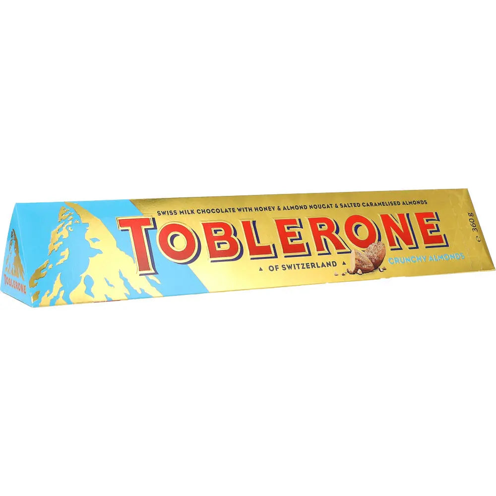 Toblerone Crunchy Almonds 360g - AllSpirits