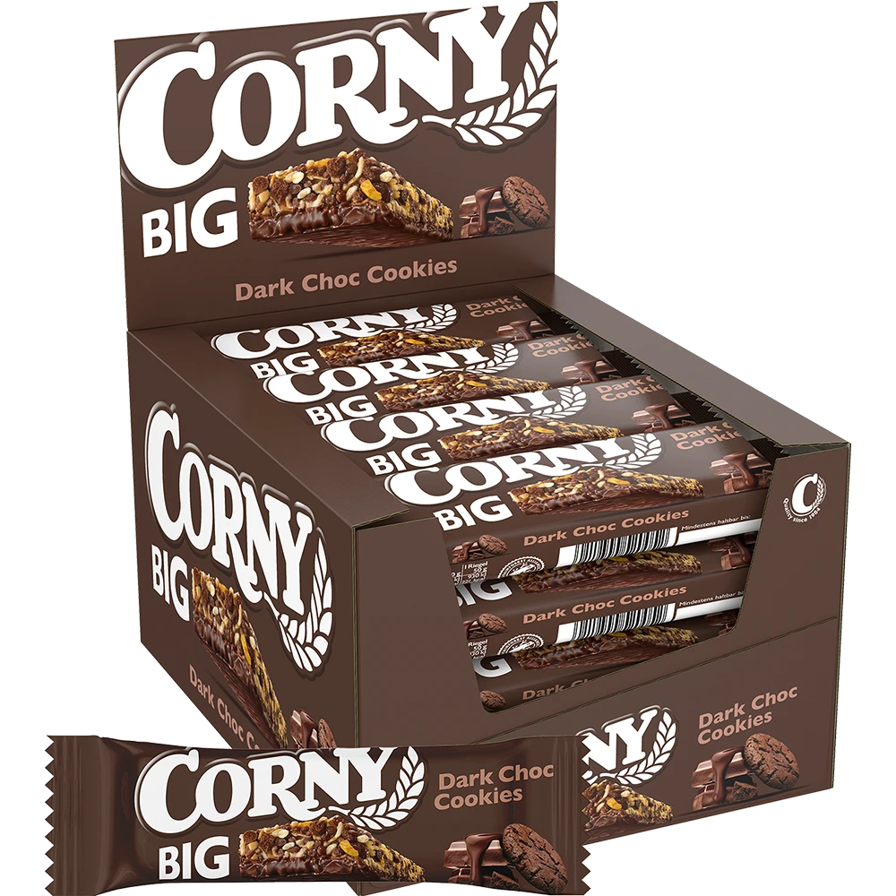 Corny Big Dunkle Schoko-Cookies PACK 24