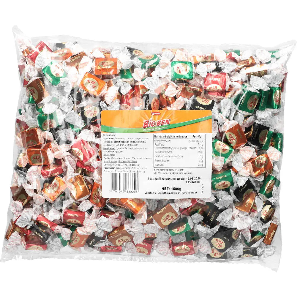 Carletti Big Ben Karamellen 1,5kg - AllSpirits