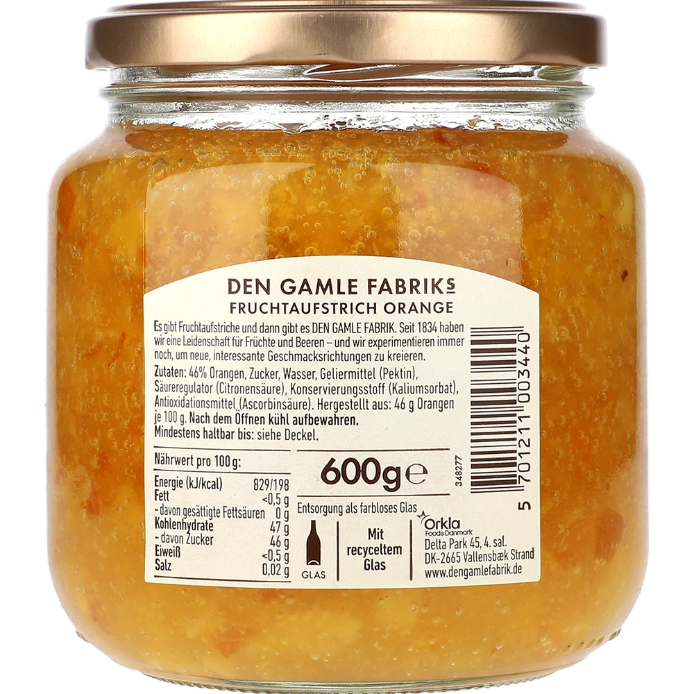 Den Gamle Fabrik Orange 600G GL