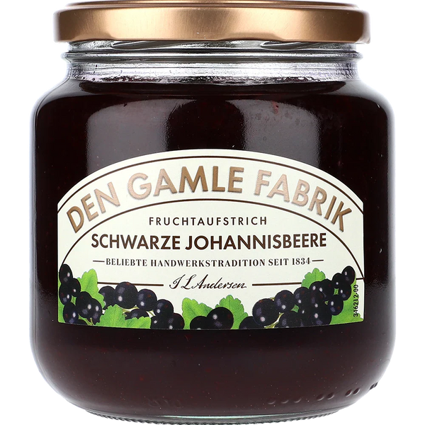 Den Gamle Fabrik Schwarze Johannisbeere 600G