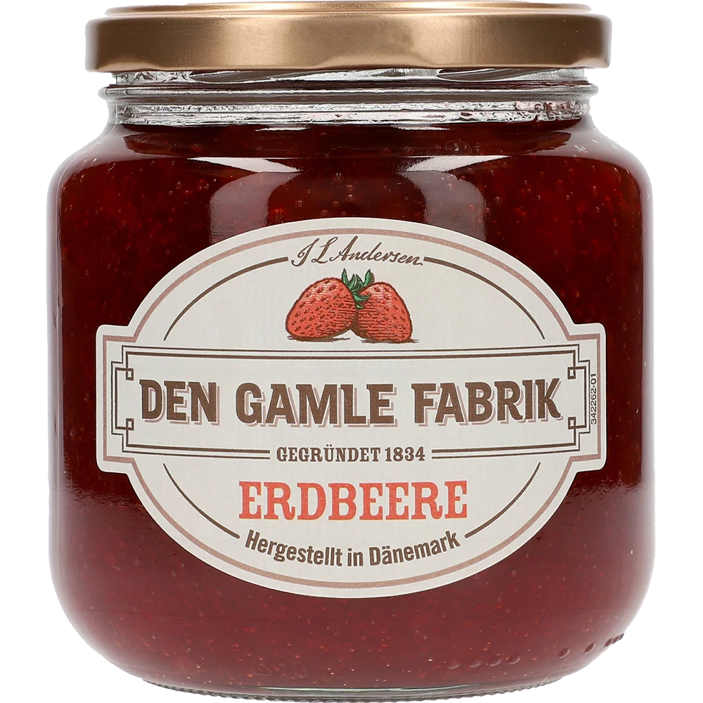Den Gamle Fabrik Erdbeere 600G GL