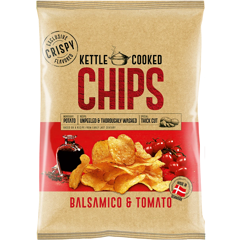 Kettle Chips Balsamico & Tomato 150g
