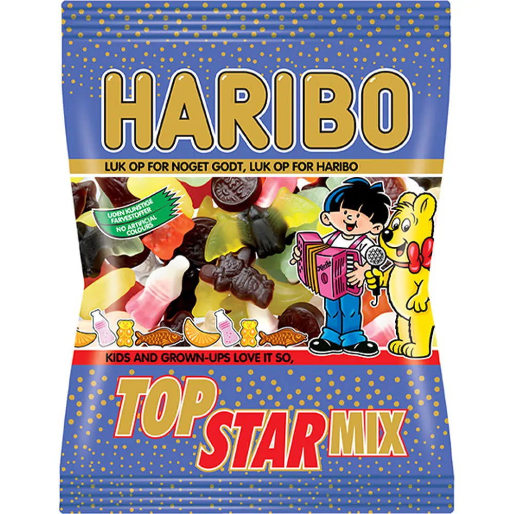 Haribo Top Star Mix 375g - AllSpirits