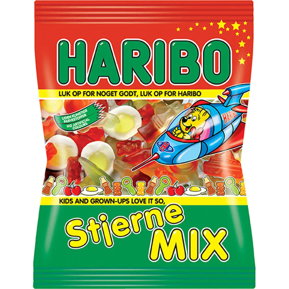 Haribo Stjerne Mix 375g - AllSpirits