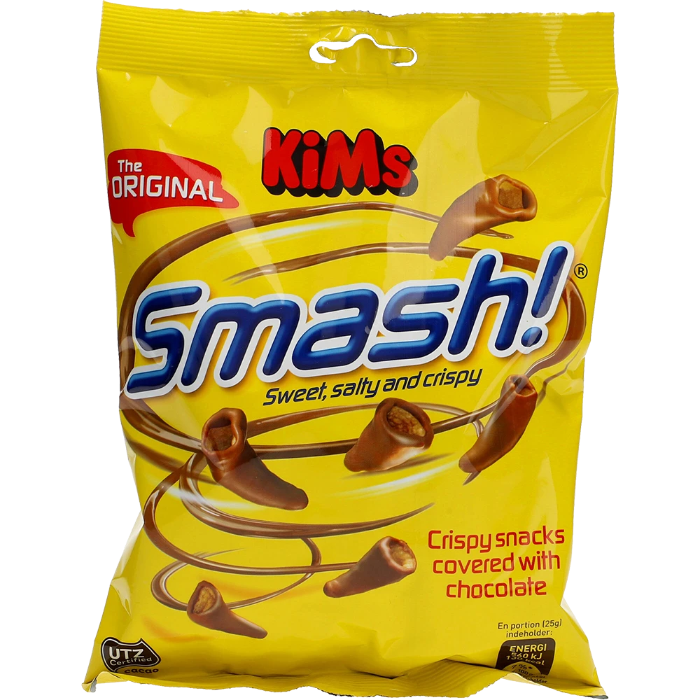 Kims Smash Sweet, salty & crispy 100G BTL