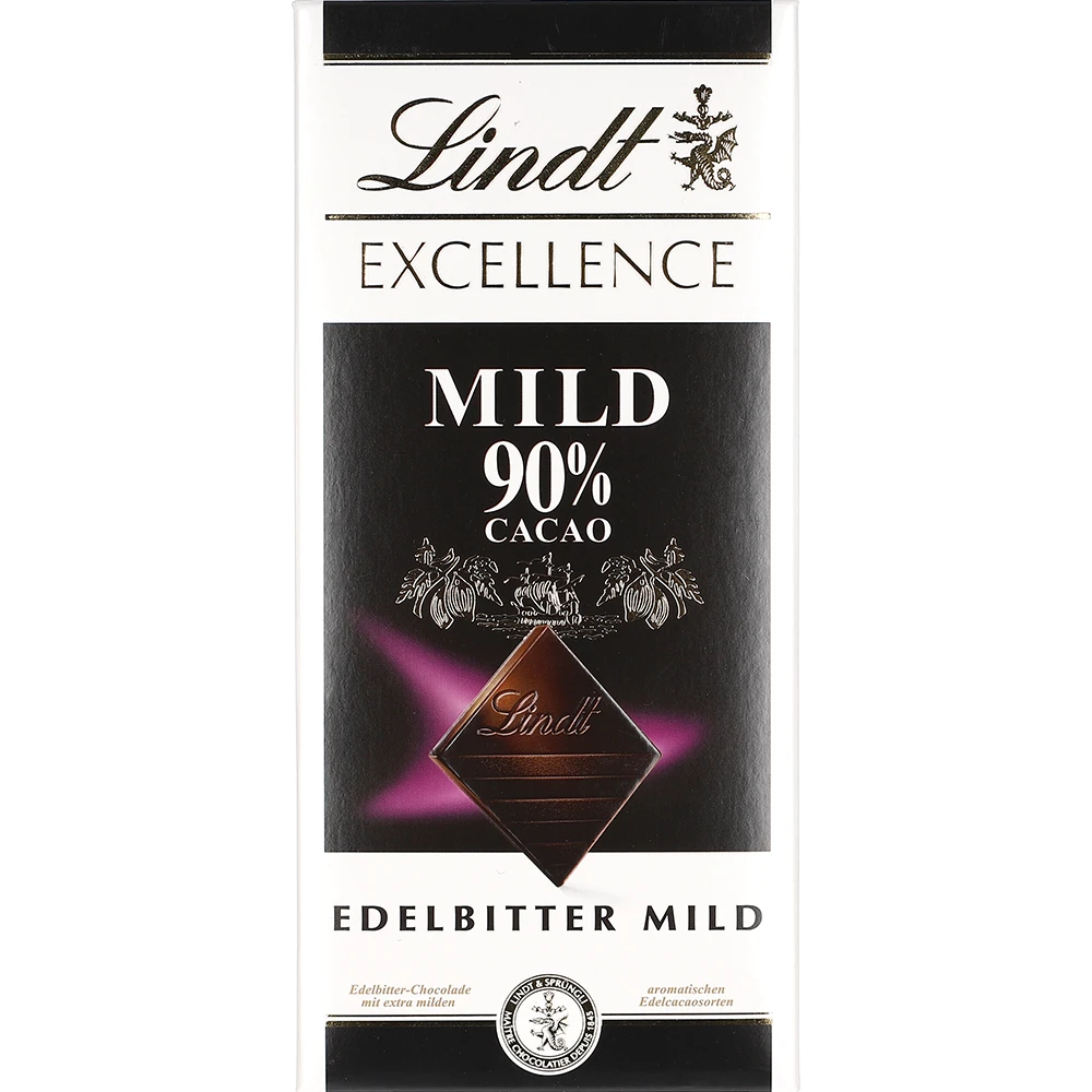 Lindt Excellence 90 % 100G PCK