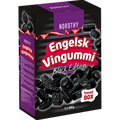 Nordthy Travel Box Black Engelsk Vingummi