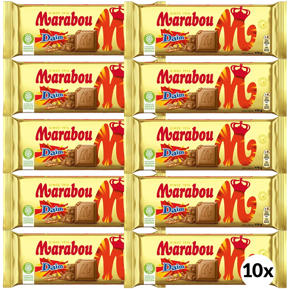 Marabou Daim 10x170G TFL