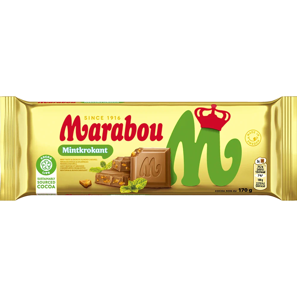 Marabou Mintkrokant