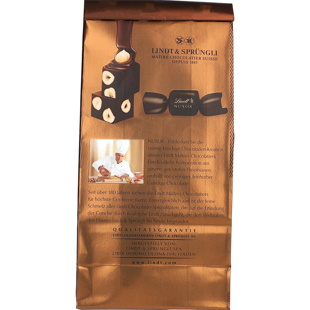 Lindt Nuxor Beutel Feinherb 103G PCK