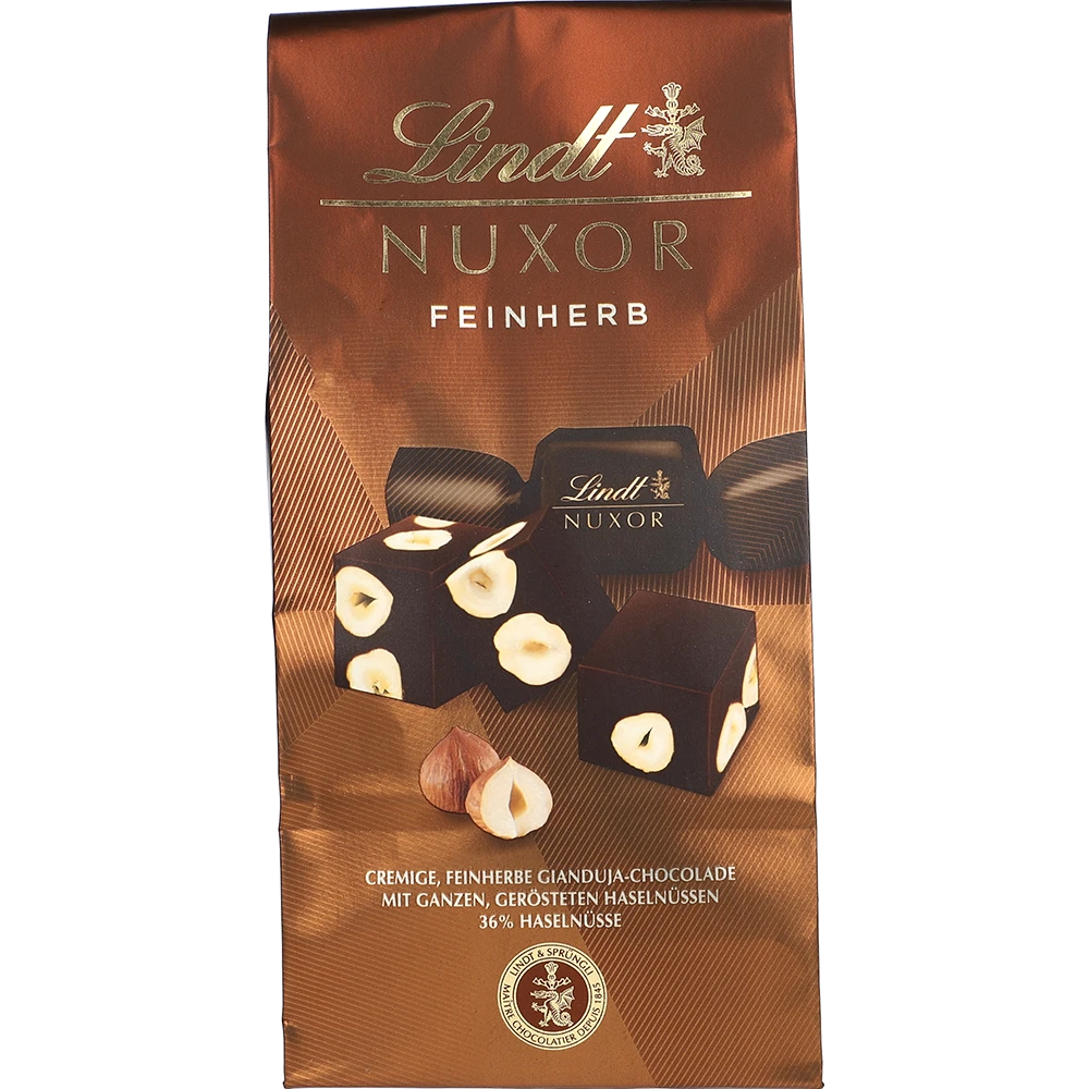 Lindt Nuxor Beutel Feinherb 103G PCK