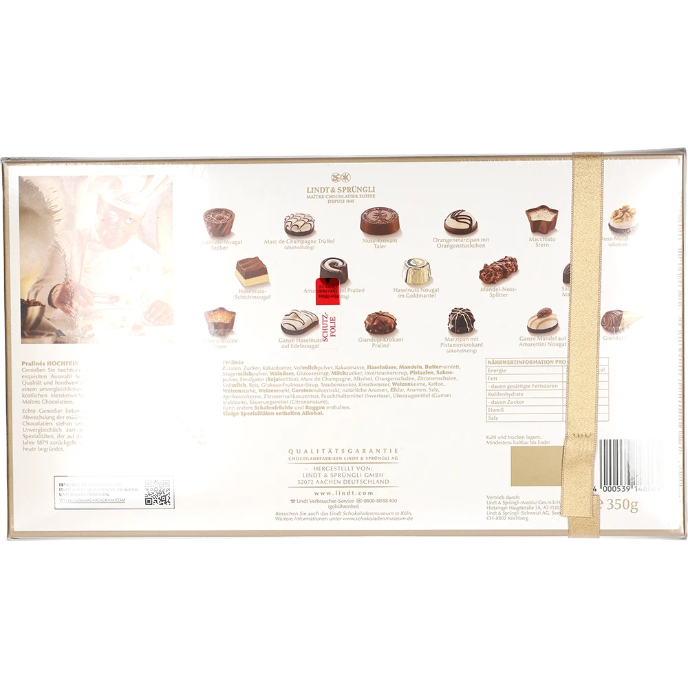 Lindt Pralinés Hochfein 350G PCK