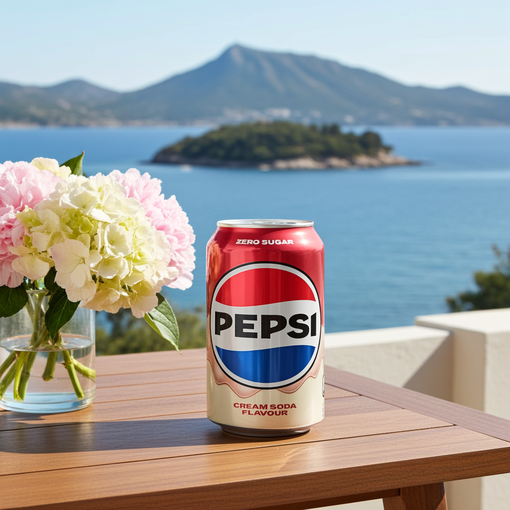 Pepsi Cream Soda Flavour 12x0,33L DS. zzgl. DPG Pfand