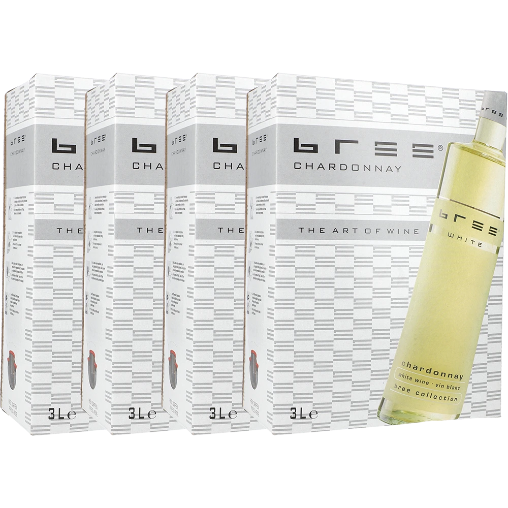 4x BREE Chardonnay 12% 3L BIB