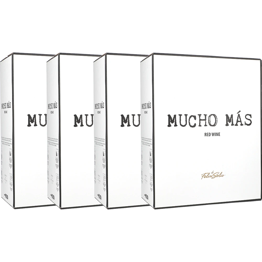 4x Mucho Más Rot 14% 3L BIB