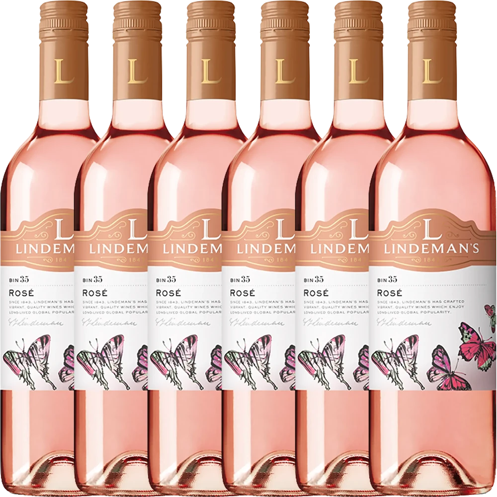 6x Lindeman's Bin 35 Rosé 12,5 % 0,75L FL
