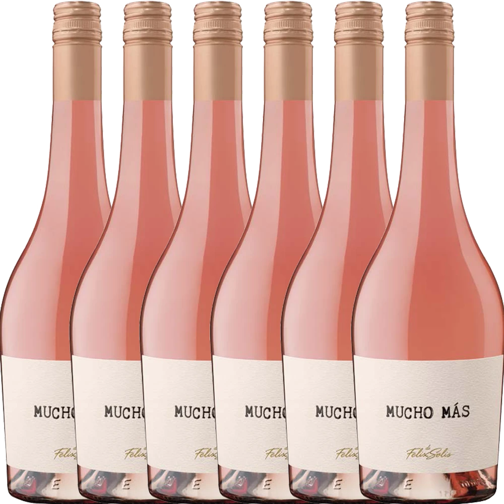 6x Mucho Más Rosé 13% 0,75L FL