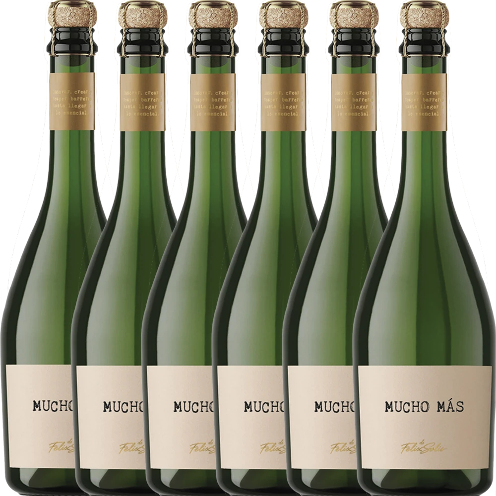 6x Mucho Más Sparkling 12% 0,75L FL