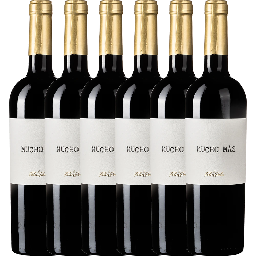 6x Mucho Más Rot 14% 0,75L FL