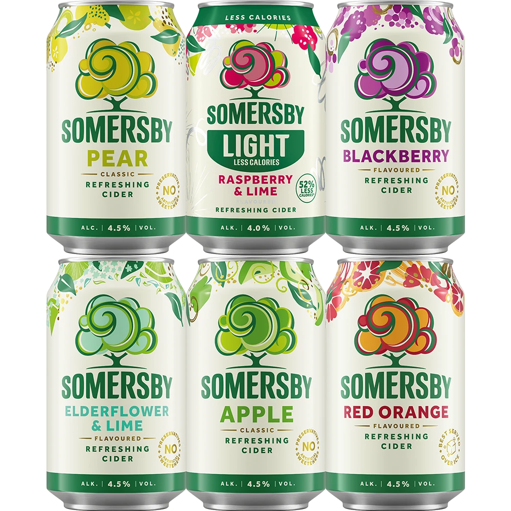 Somersby MIX 18x0,33L Dose zzgl. DPG Pfand