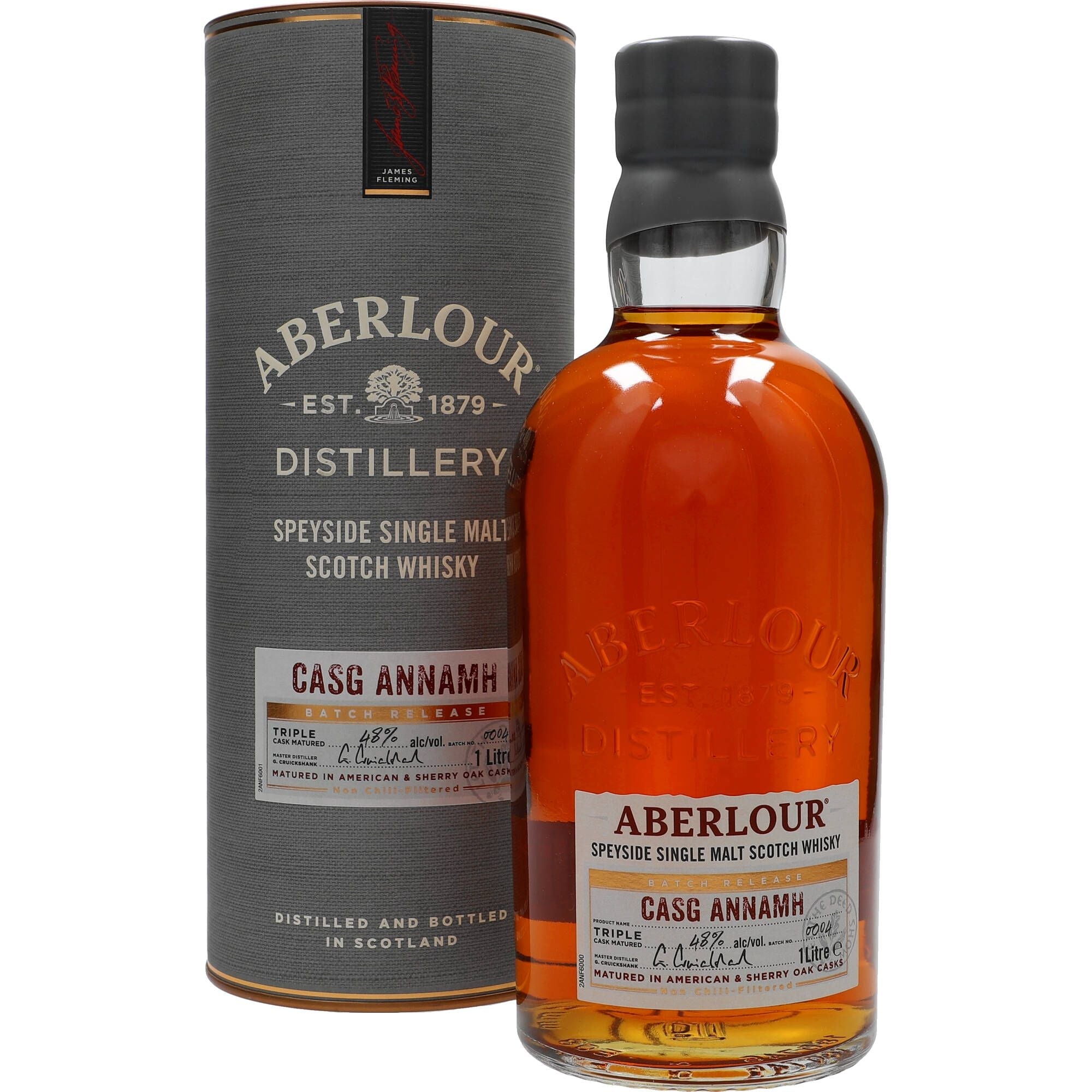 Aberlour Casg Annamh Batch 0004 Non Chill Filtered 48% 1L - AllSpirits