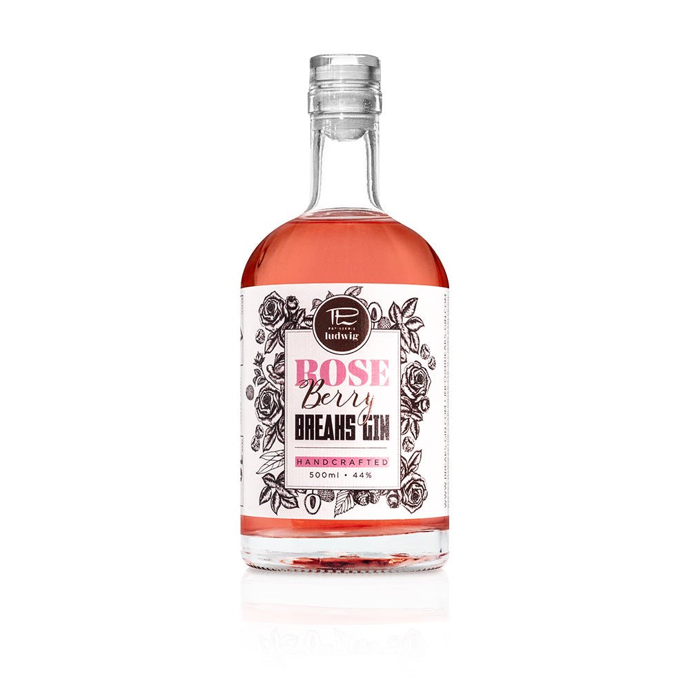Breaks Rose Berry Gin 44% 0,5 ltr. - AllSpirits
