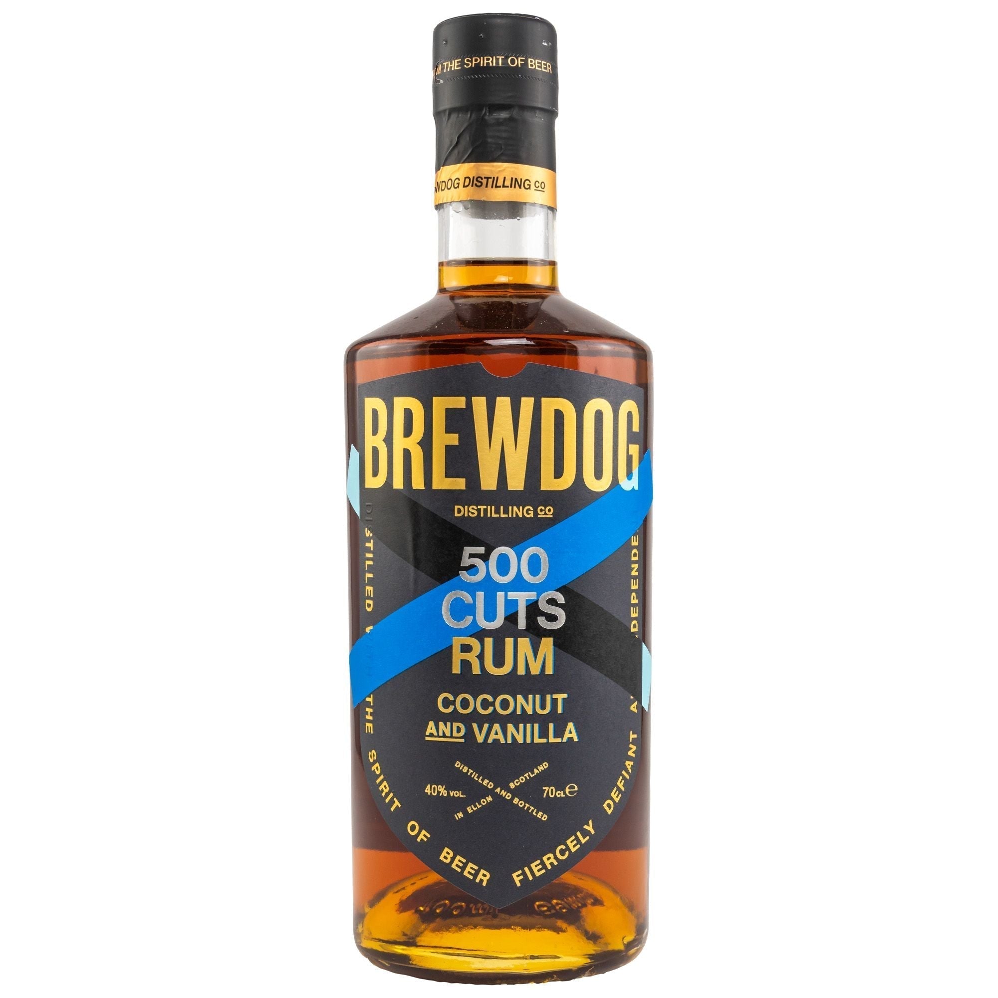 BrewDog 500 Cuts Coconut & Vanilla Rum 40% 0,7l - AllSpirits