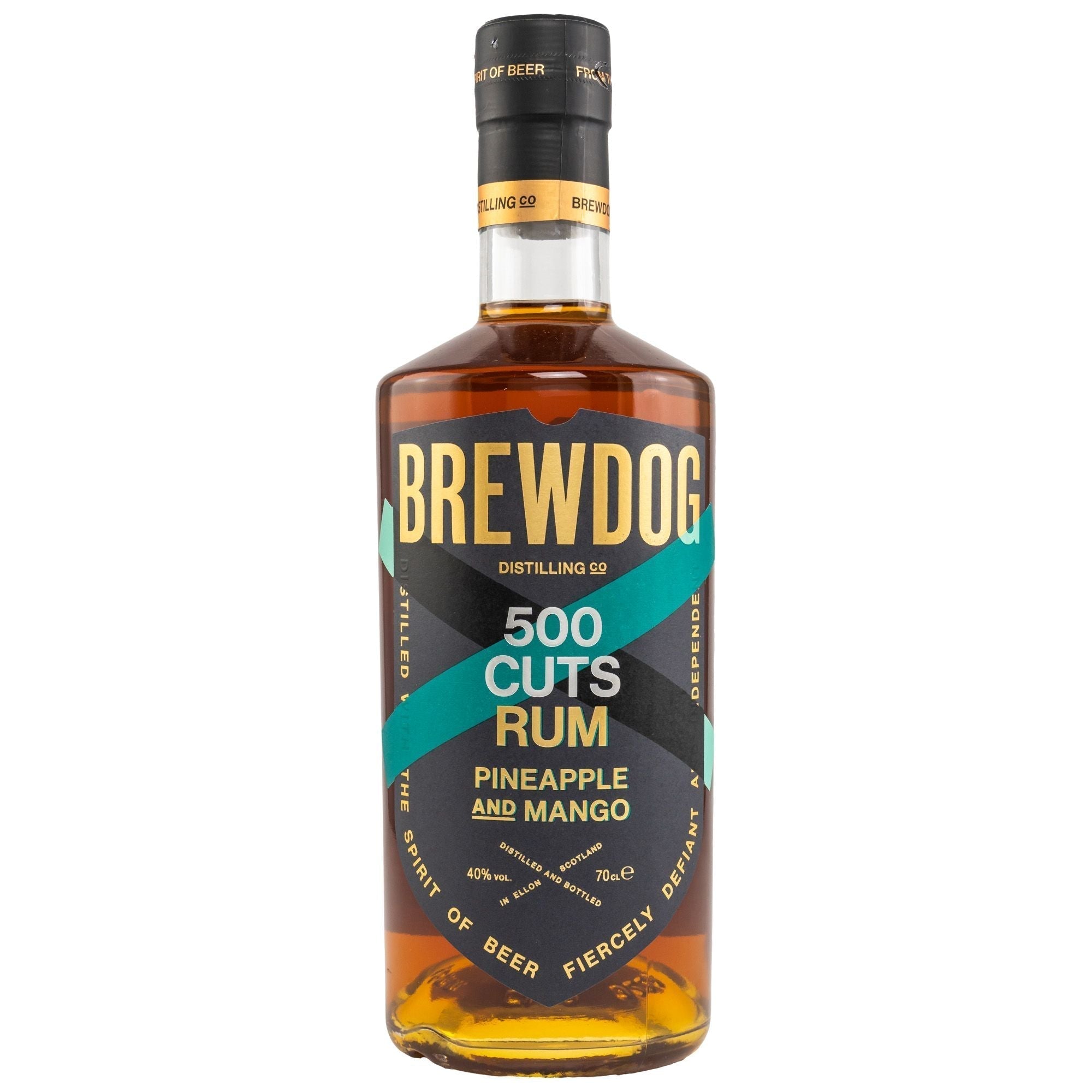 BrewDog 500 Cuts Pineapple & Mango Rum 40% 0,7l - AllSpirits