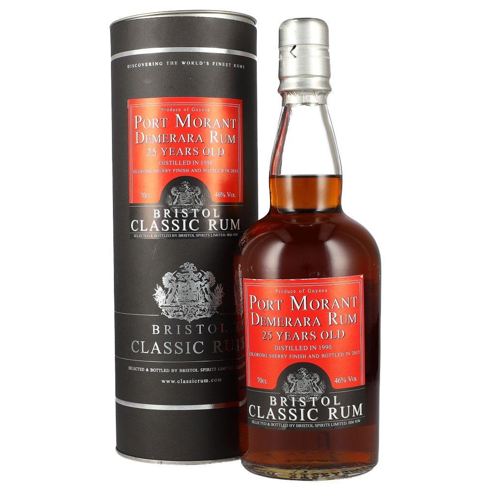 Bristol Port Morant Guyana 25YO 1990/2015 Oloroso Sherry Finish 0,7L -GB- 46% - AllSpirits