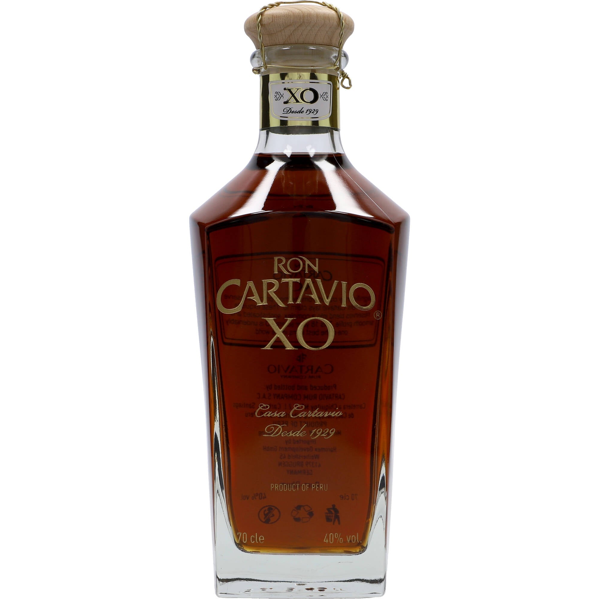 Cartavio XO 18 Years 40% 0,7 ltr. - AllSpirits