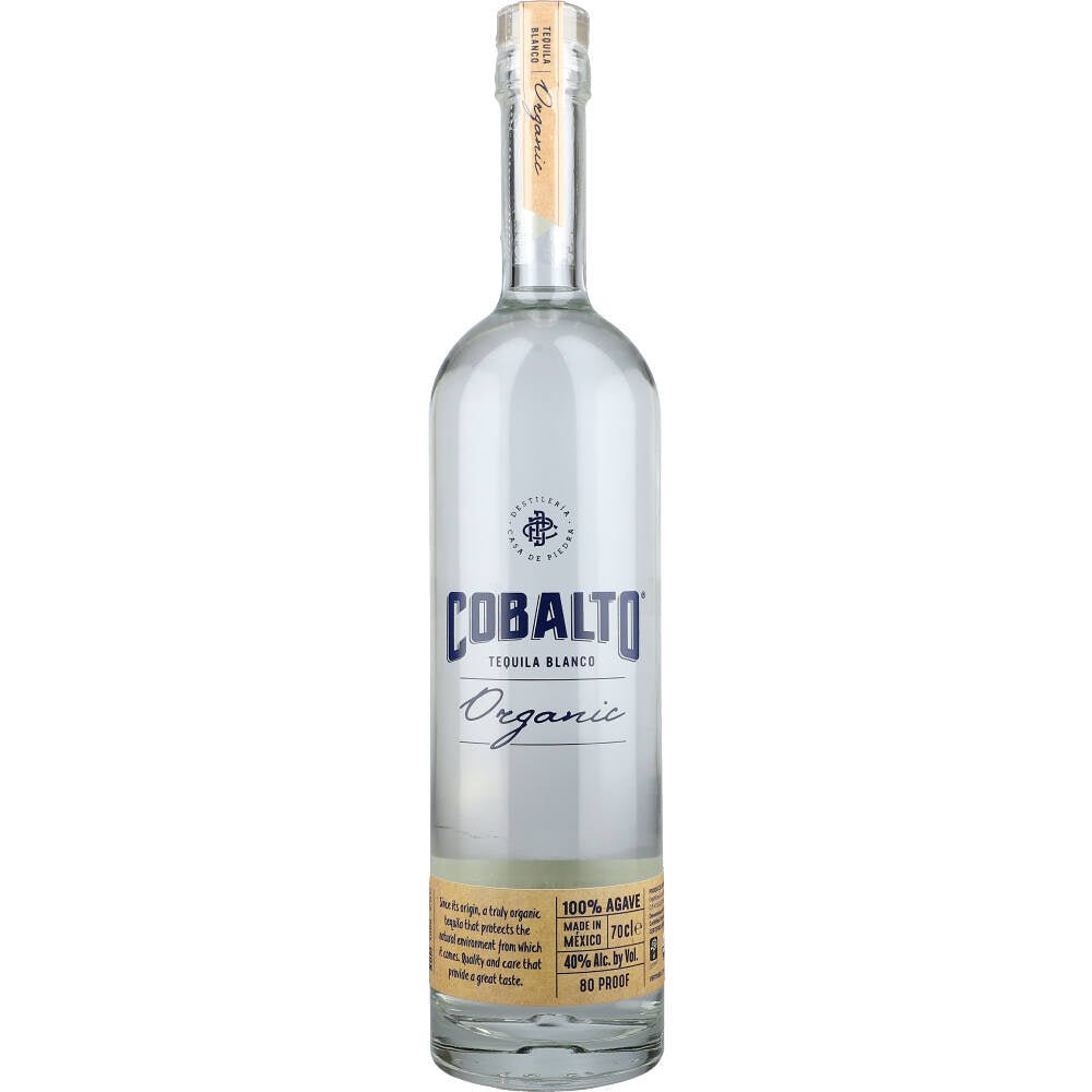 Cobalto Tequila Blanco 40% 0,7 ltr. BIO (RB) - AllSpirits