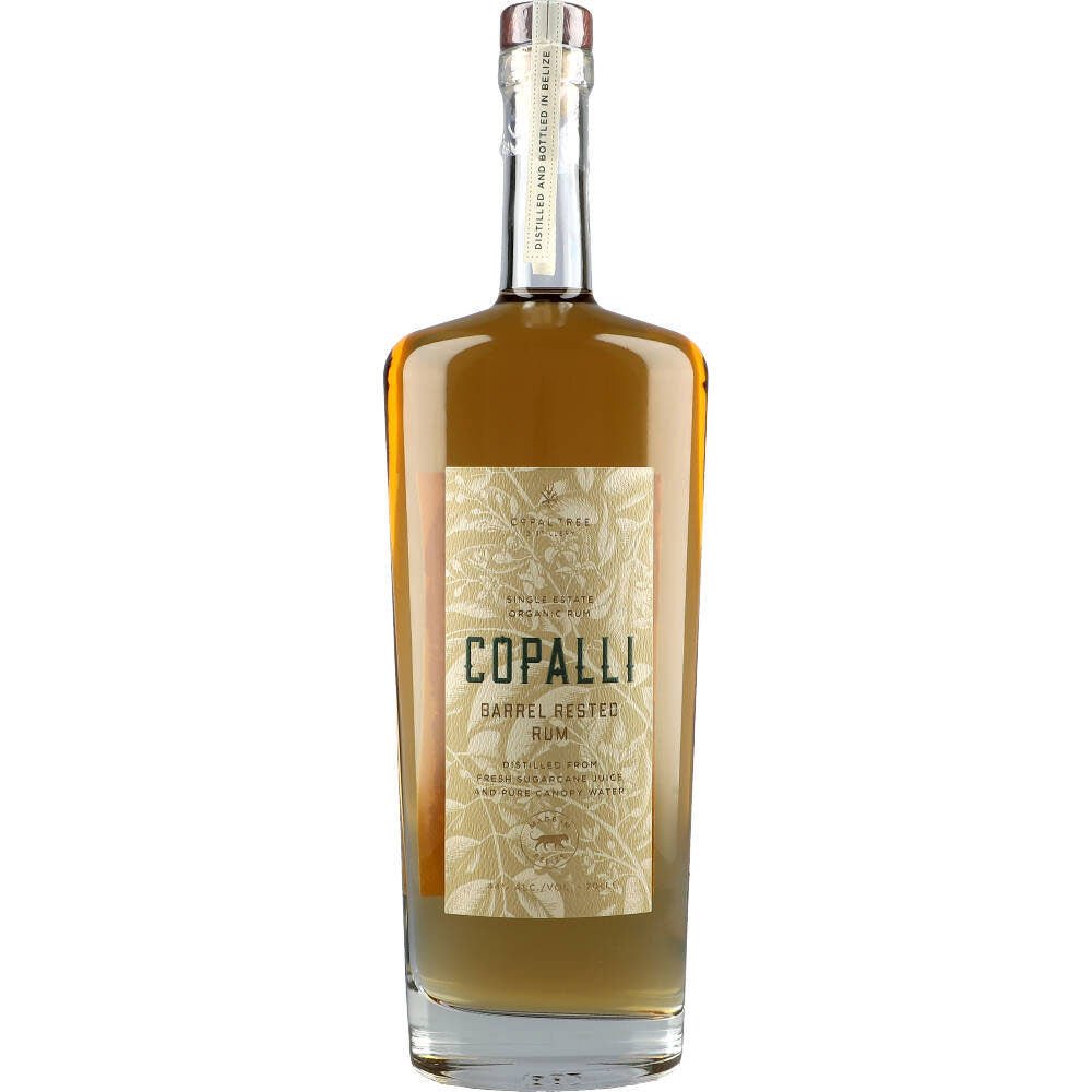 Copalli Barrel Rested Rum 44% 0,7 ltr - AllSpirits
