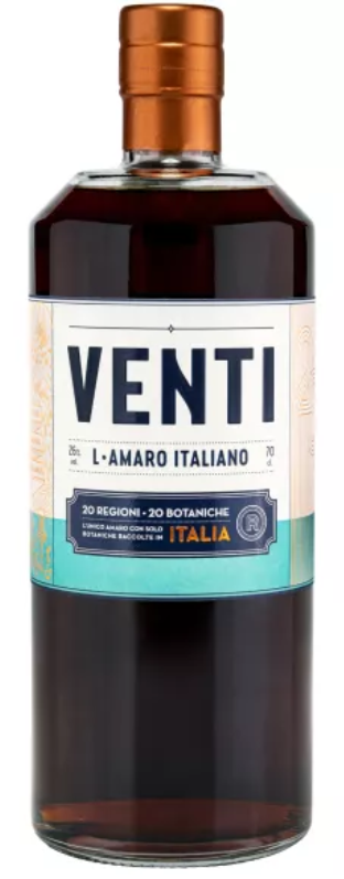 Venti Amaro Italiano 26% 0 7 Ltr. Spirituosen
