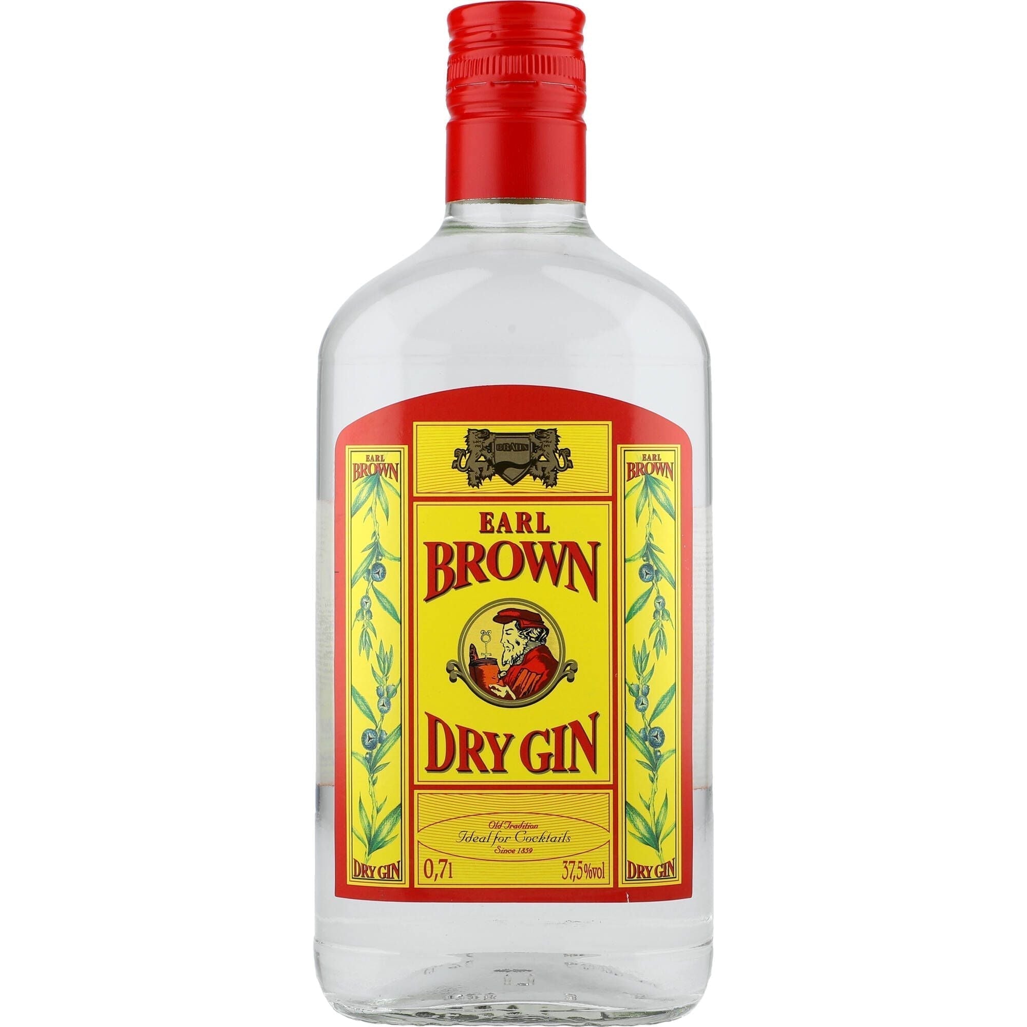 Earl Brown Dry Gin 37,5% 0,7 ltr. - AllSpirits