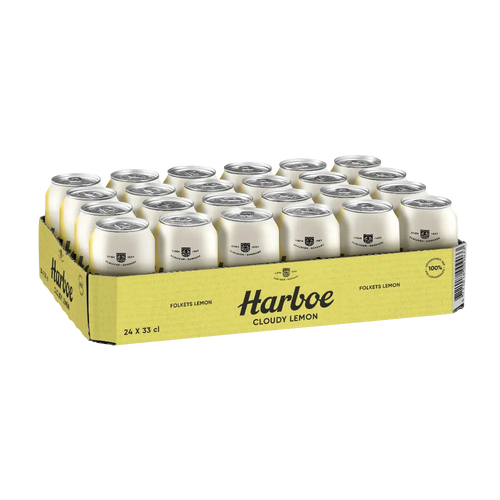 Harboe Lemon Cloudy 24x0,33L Dose zzgl. DPG Pfand