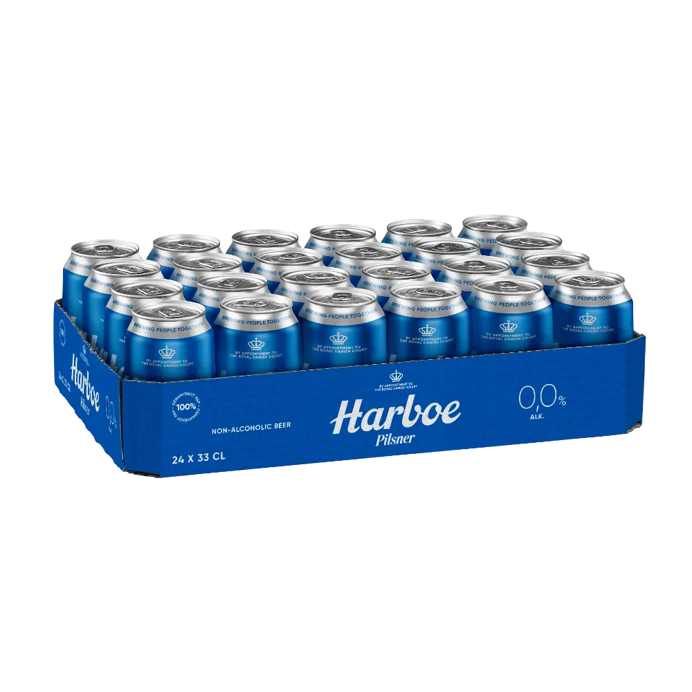 Harboe Pils 0,0% TRAY 24 zzgl. DPG Pfand