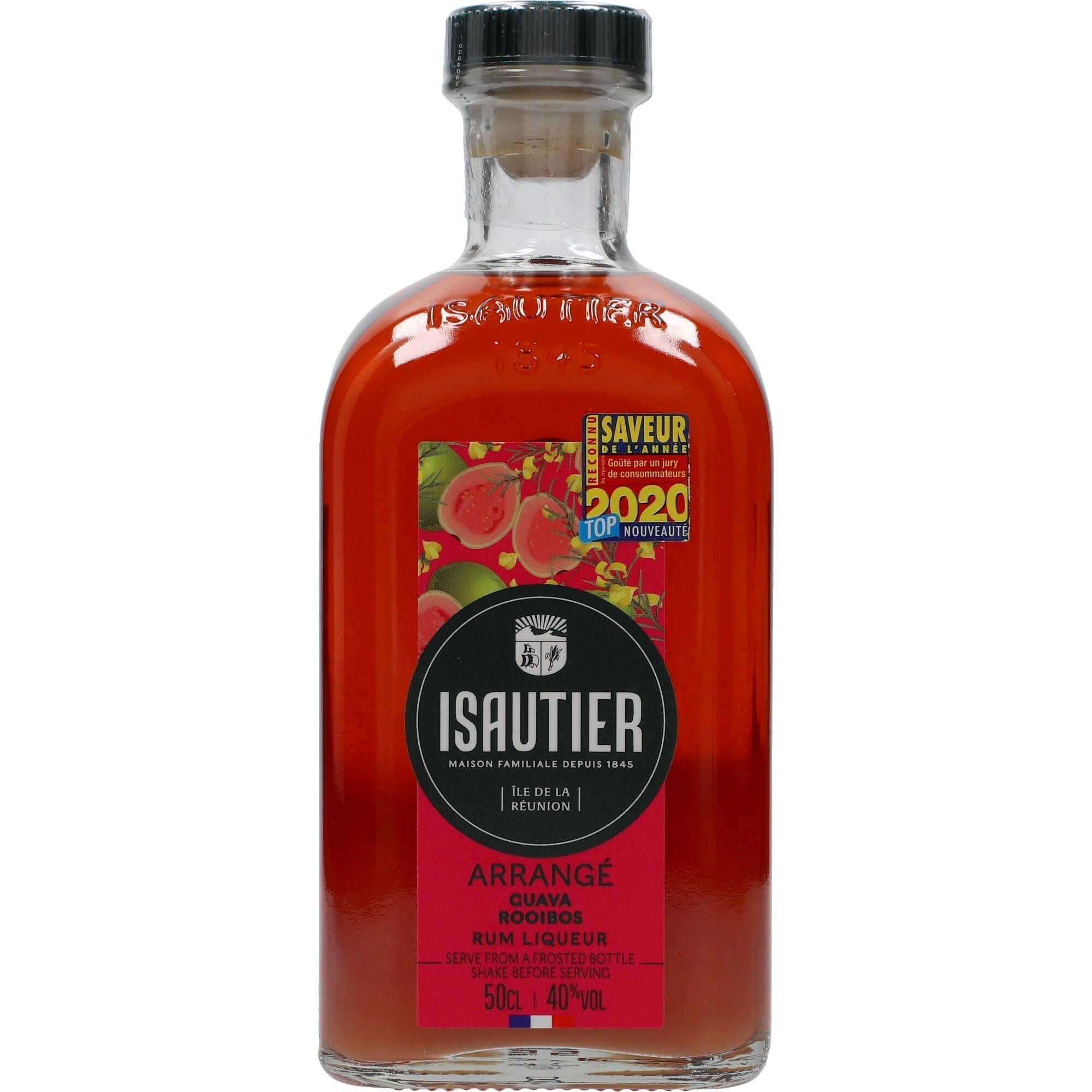 Isautier Arrange Guava Rooibos Rum Liqueur 0,5L 40% - AllSpirits