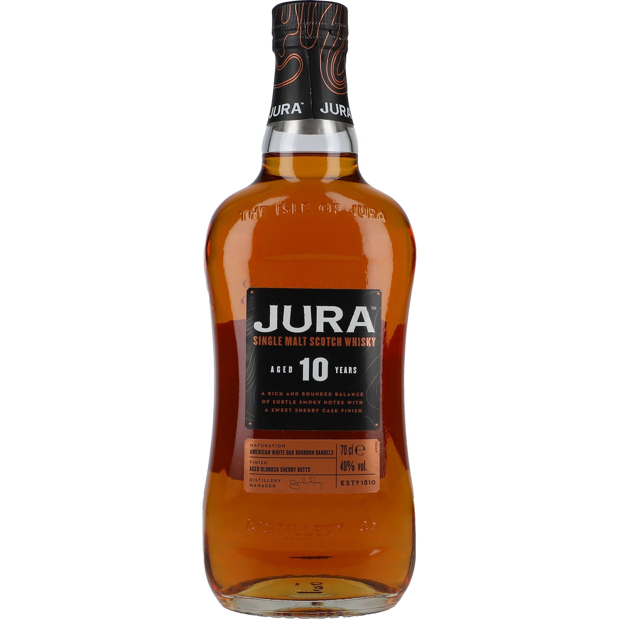 Isle of Jura Malt 10y 40% 0,7 ltr. - AllSpirits