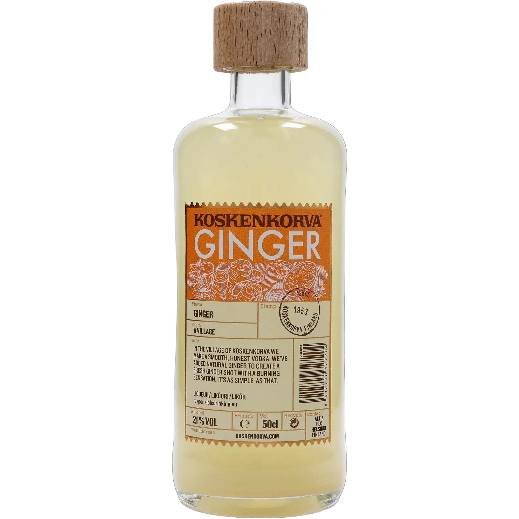 Koskenkorva Ginger Shot 21 % 0,5L FL