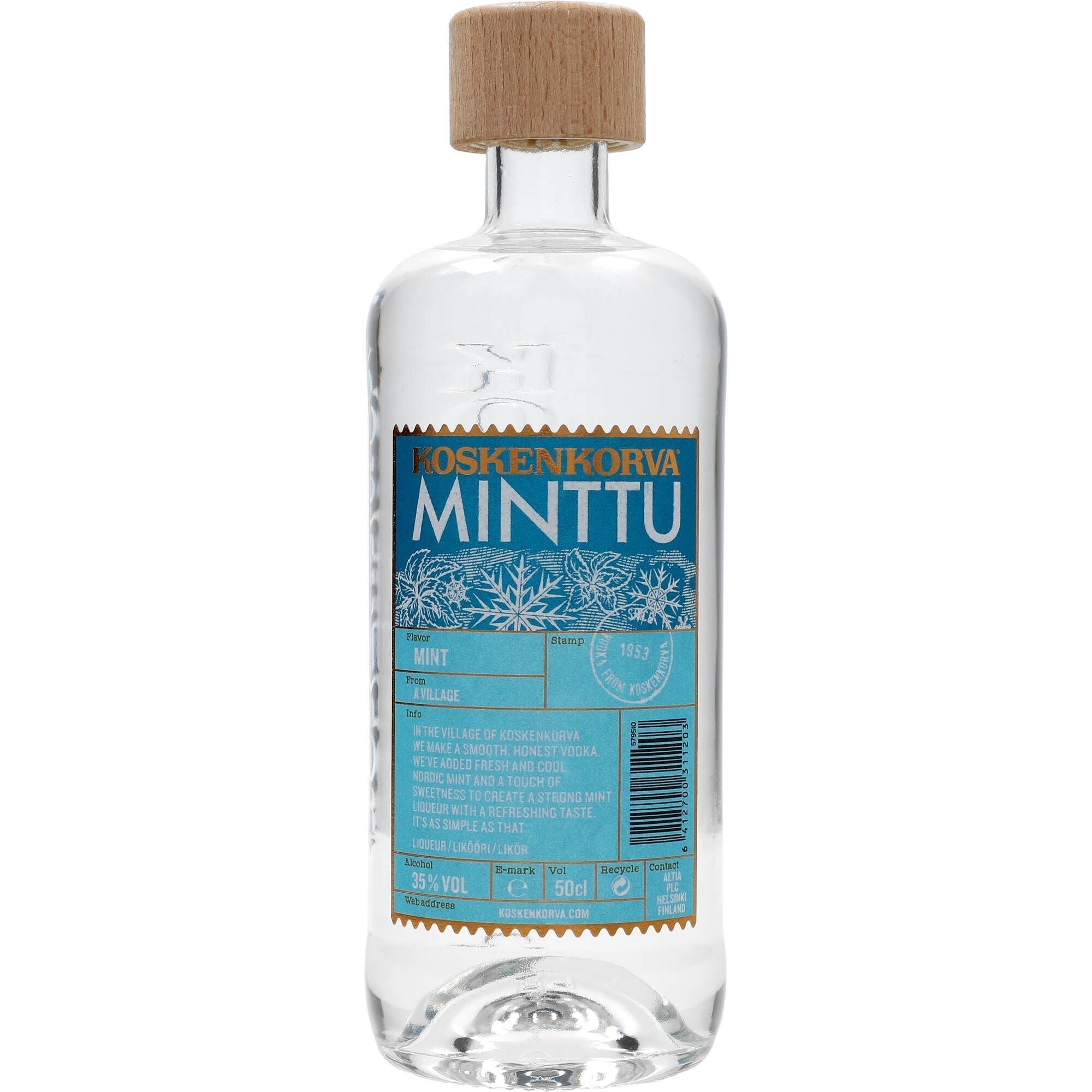 Koskenkorva Minttu 35% 0,5 ltr. - AllSpirits