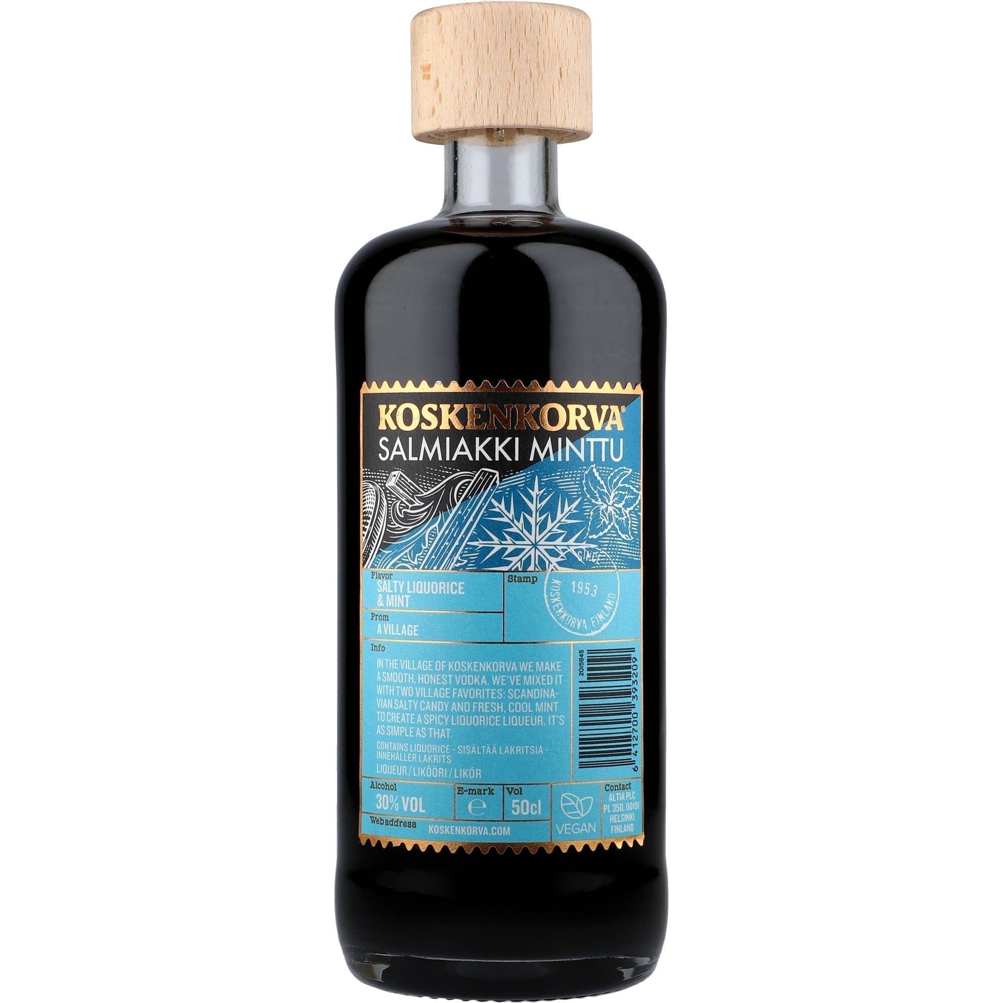 Koskenkorva Salmiakki Minttu 30% 0,5 ltr. - AllSpirits