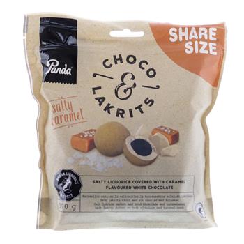 Panda Choco & Lakrits Salty Caramel 300g - AllSpirits