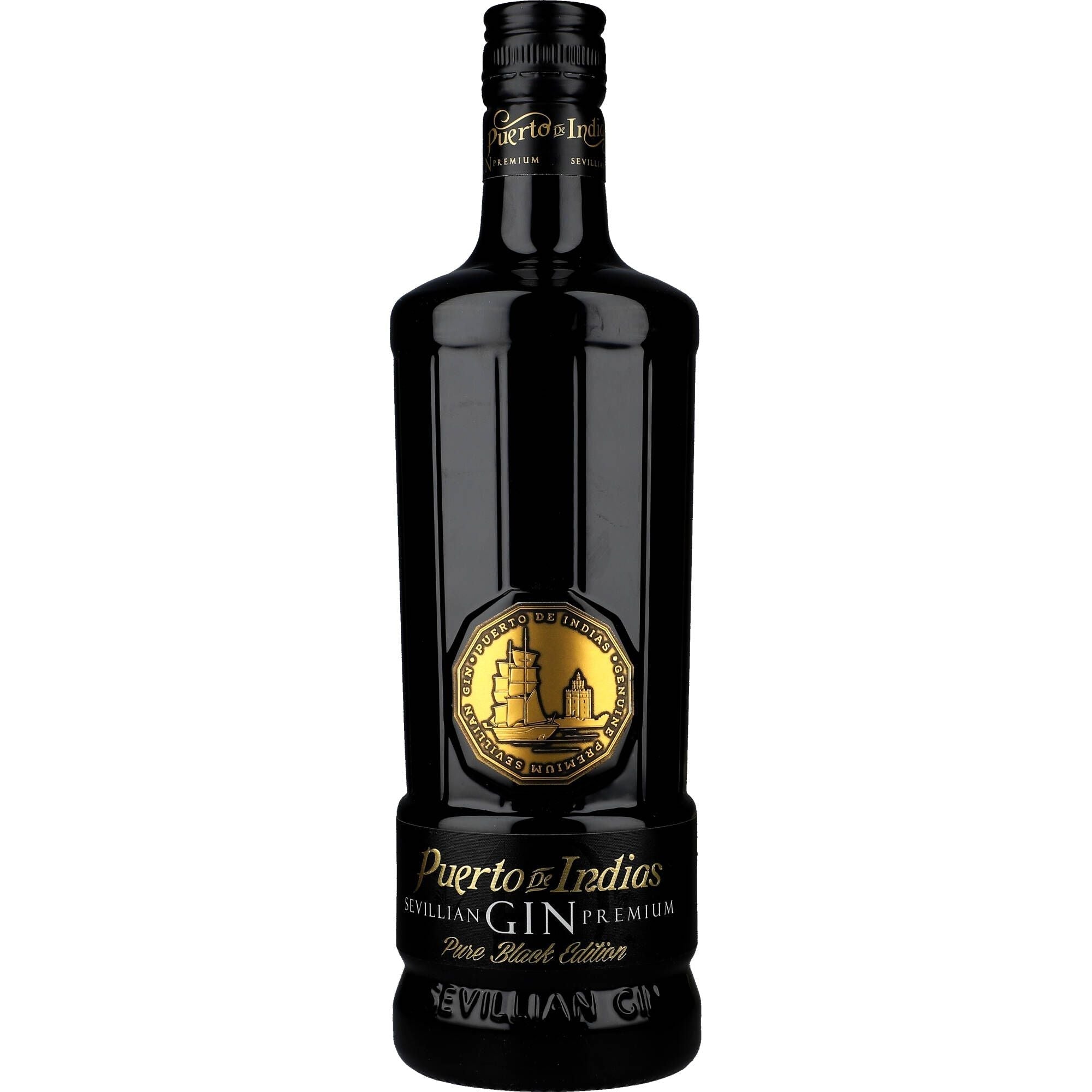 Puerto de Indias Black Gin 40% 0,7 ltr. - AllSpirits